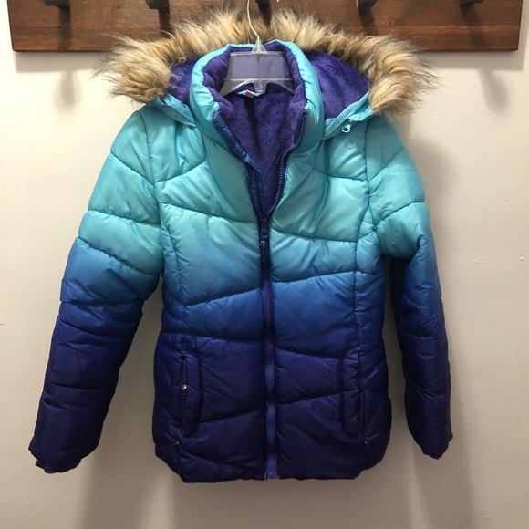 girls ombre coat